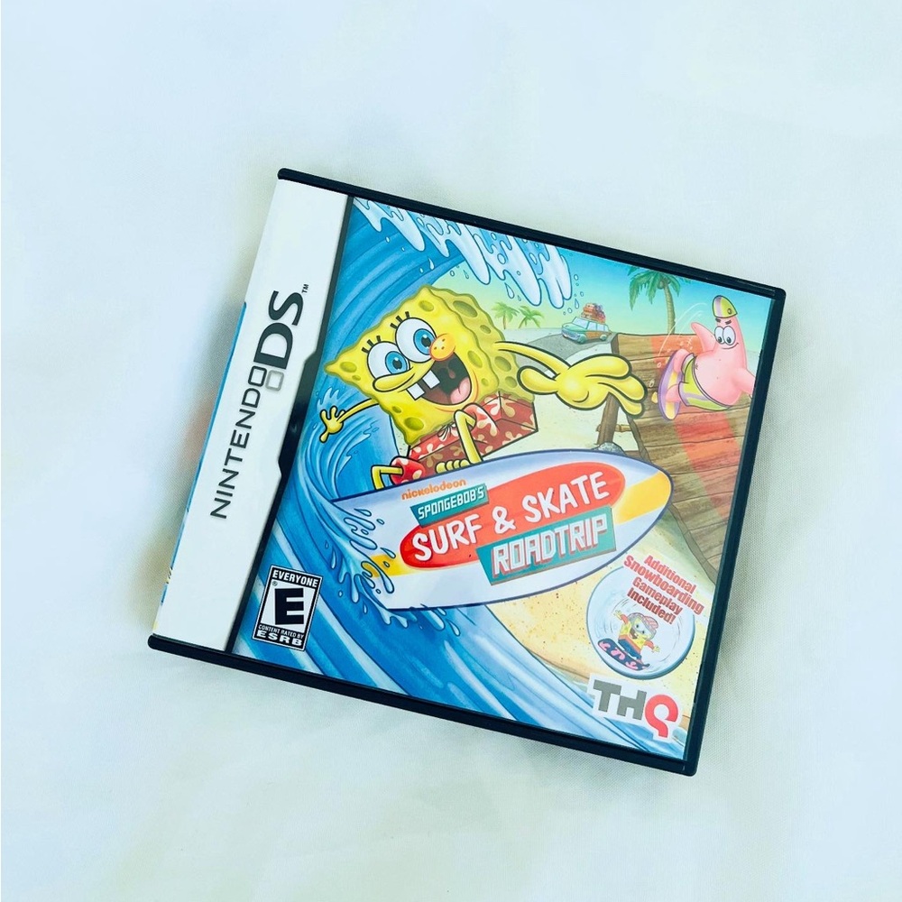 SpongeBob Surf & Skate Roadtrip for DS | CIB Nintendo Video Game